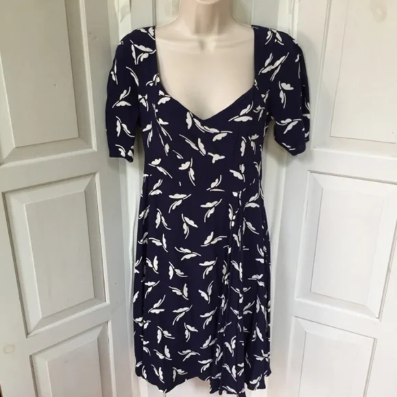 maeve blue and white dress Theme NYC Maeve Stretch Tuxedo Dress Navy / XL (13-14 years)